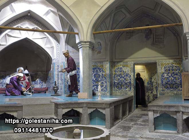 معماری حمام شیخ بهایی