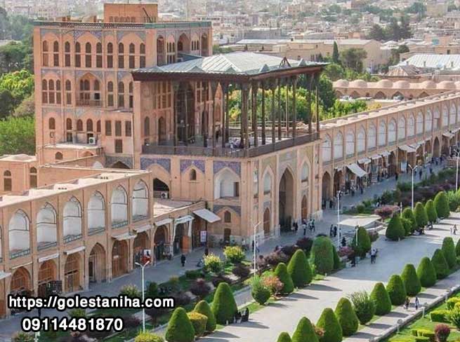 تاریخچه عمارت عالی قاپو اصفهان
