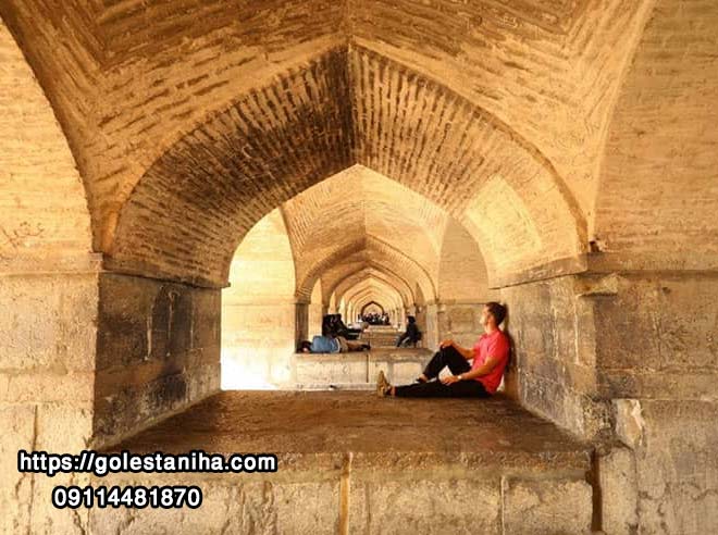 معماری و زیبایی های دیگر پل خواجو اصفهان