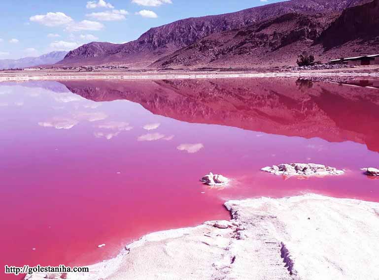 دیدنی های شیراز:دریاچه مهارلو