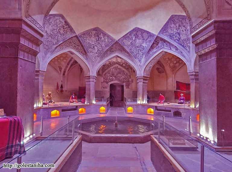 دیدنی های شیراز: حمام وکیل