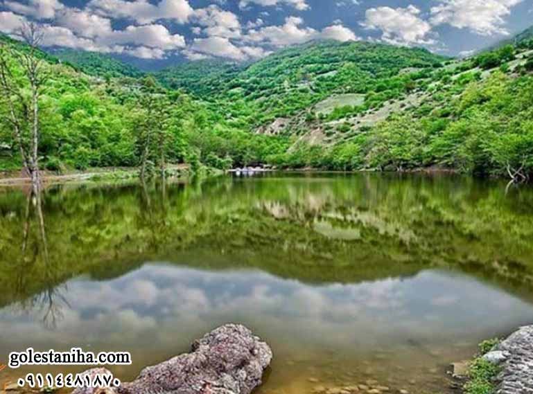 دریاچه شورمست از جاذبه های طبیعی سوادکوه