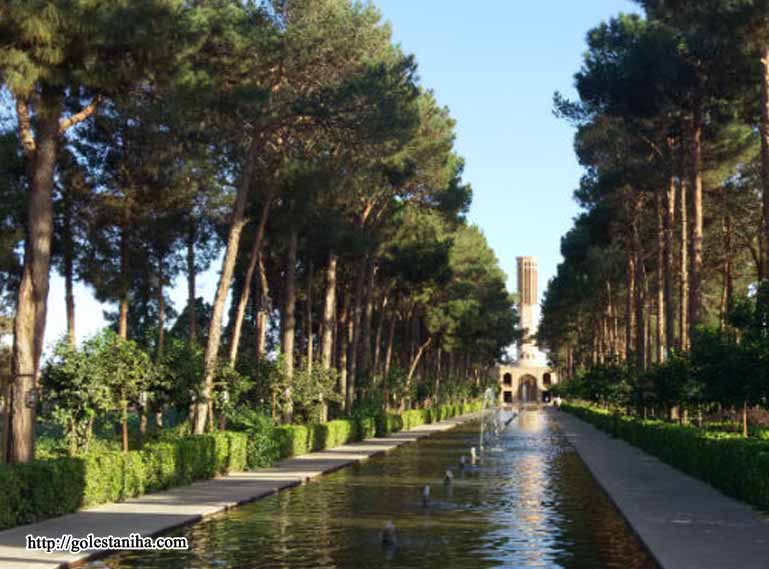 باغهای ایرانی : باغ دولت آباد یزد